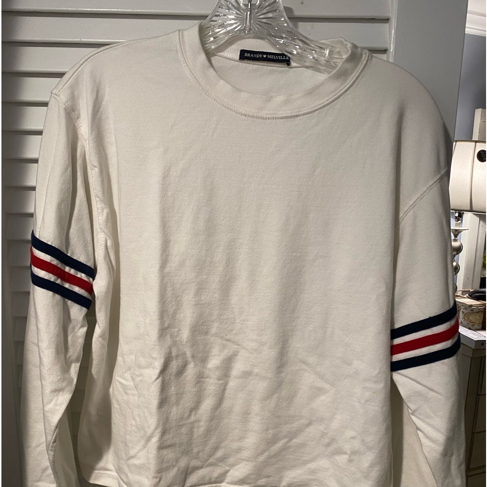 Brandy Melville Cropped Sweat Shirt